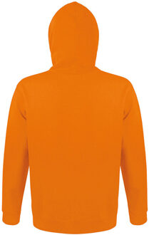 Sols Snake Unisex Hooded Sweatshirt / Hoodie (Oranje) - maat