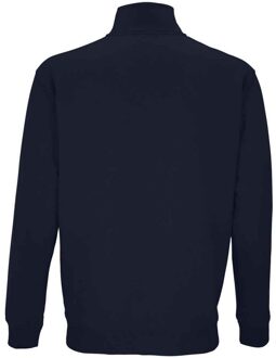 Sols Uniseks Conrad Sweatshirt met Quarter Zip voor volwassenen (Franse marine) Navy - 4XL