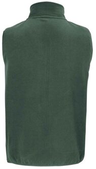 Sols Uniseks Microfleece gerecyclede bodywarmer voor volwassenen (Bosgroen) - maat