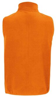 Sols Uniseks Microfleece gerecyclede bodywarmer voor volwassenen (Oranje) - 3XL
