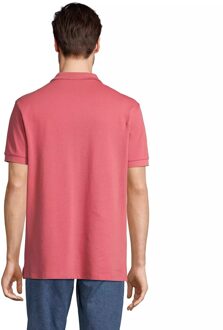 Sols Unisex Adult Pacific Piqué Tweelingnaaldssteek Poloshirt (Folk Roze) - M