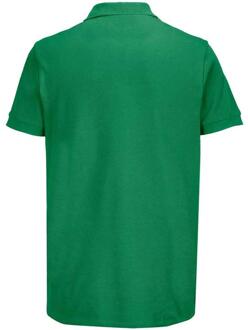 Sols Unisex Adult Pacific Piqué Tweelingnaaldssteek Poloshirt (Kelly Groen)