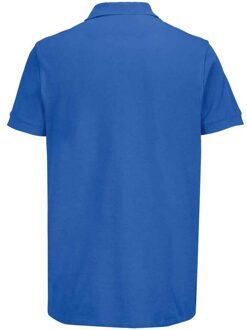 Sols Unisex Adult Pacific Piqué Tweelingnaaldssteek Poloshirt (Koningsblauw) - XL