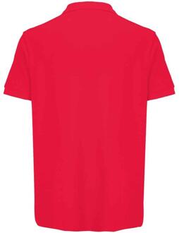Sols Unisex Adult Pacific Piqué Tweelingnaaldssteek Poloshirt (Volksrood) - L