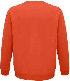 Sols Unisex Adult Space Organic Raglan Sweatshirt (Gebrande sinaasappel) Oranje - XS