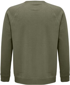 Sols Unisex Adult Space Organic Raglan Sweatshirt (Khaki) Kaki - L