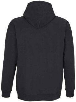 Sols Unisex Carter Full Zip Hoodie voor volwassenen (Zwart) - 3XL