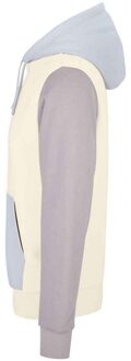 Sols Unisex Collins Contrast Organic Hoodie voor volwassenen (Natuurlijk) Naturel - L
