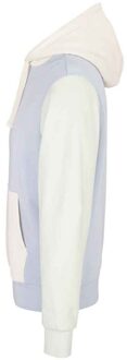 Sols Unisex Collins Contrast Organic Hoodie voor volwassenen (Romig Blauw) - maat 2XL