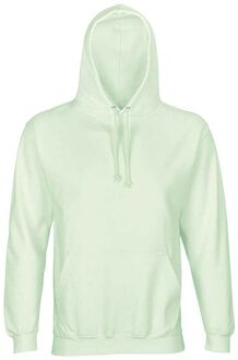 Sols Unisex Condor Hoodie voor volwassenen (Romig groen) - maat XL