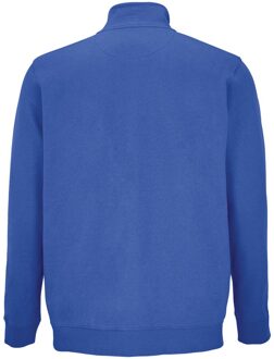 Sols Unisex Cooper Sweat Jacket met volledige rits voor volwassenen (Koningsblauw) - maat L