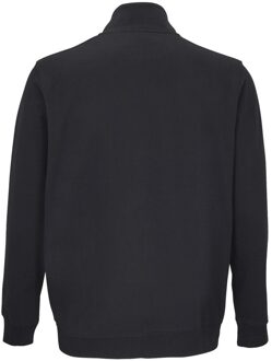 Sols Unisex Cooper Sweat Jacket met volledige rits voor volwassenen (Zwart) - maat 4XL