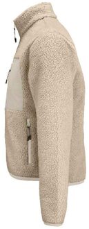 Sols Unisex Fury Sherpa Fleecejack voor volwassenen (Schaar beige/beige) - XS