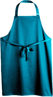 Sols Unisex Gala Lang Slabberschort / Barwear (Aqua) Blauw - One Size