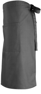 Sols Unisex Greenwich Schort / Barwear (Donkergrijs) - One Size