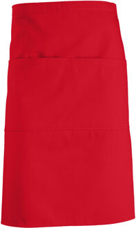 Sols Unisex Greenwich Schort / Barwear (Rood) - One Size