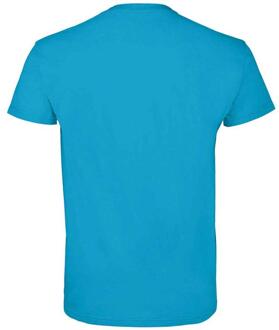 Sols Unisex Imperial Zwaar T-shirt voor volwassenen (Aqua) Blauw