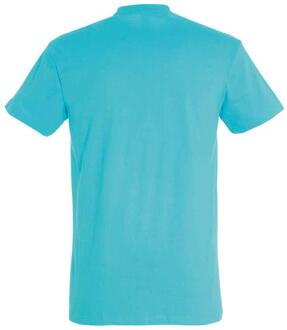 Sols Unisex Imperial Zwaar T-shirt voor volwassenen (Atol blauw) - maat