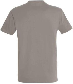 Sols Unisex Imperial Zwaar T-shirt voor volwassenen (Lichtgrijs) - maat 3XL