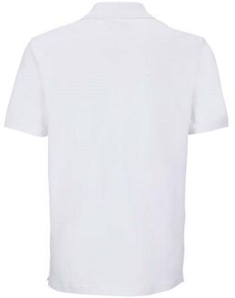 Sols Unisex Pegase Piqué Poloshirt voor Volwassenen (Wit) - maat S