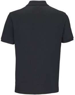 Sols Unisex Pegase Piqué Poloshirt voor Volwassenen (Zwart) - maat