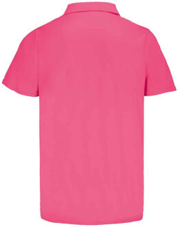 Sols Unisex Pitcher gerecycled polyester poloshirt voor volwassenen (Lint Roze) - maat XS
