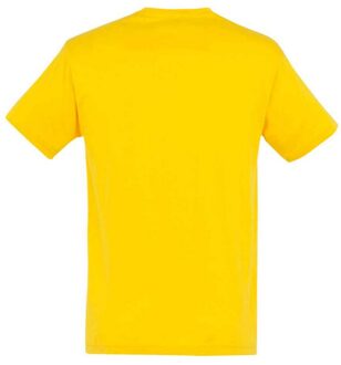 Sols Unisex Regent T-shirt voor volwassenen (Goud) - maat