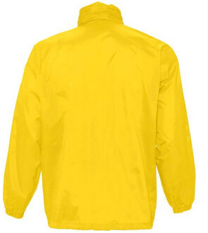 Sols Unisex Surf Windbreaker Lichtgewicht Jasje (Goud) Geel