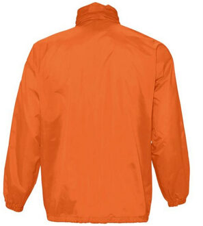 Sols Unisex Surf Windbreaker Lichtgewicht Jasje (Oranje) - maat S