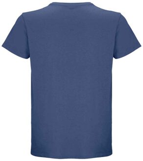 Sols Unisex volwassen Crusader gerecycled T-shirt (Denim) - maat 3XL Blauw