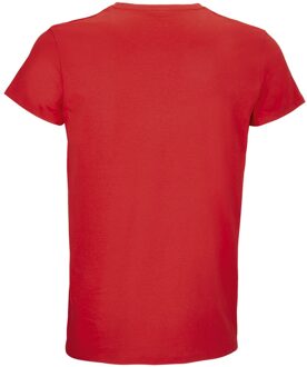Sols Unisex volwassen Crusader gerecycled T-shirt (Helder rood) - maat L