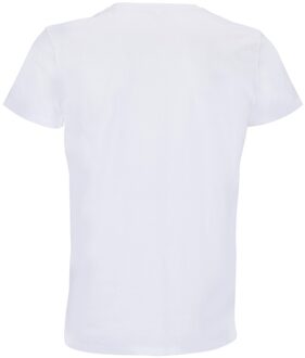 Sols Unisex volwassen Crusader gerecycled T-shirt (Wit) - XL