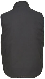 Sols Unisex Volwassen Falcon Gevoerde Bodywarmer (Zwart) - 4XL