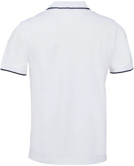 Sols Unisex Volwassen Palermo Polo Shirt (Wit/Frans Marineblauw) - maat L