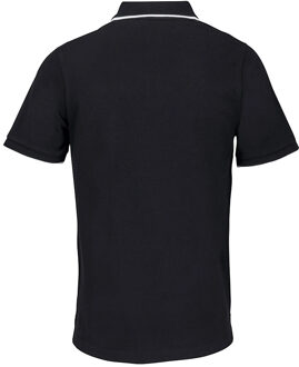 Sols Unisex Volwassen Palermo Polo Shirt (Zwart/Wit) - M