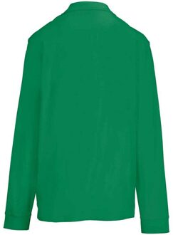 Sols unisex volwassen piqué poloshirt met lange mouwen (Kelly Groen) - maat 2XL