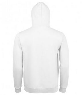 Sols Unisex Volwassenen Spencer Hooded Sweatshirt (Wit) - maat L