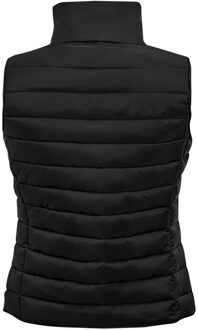 Sols Vrouwen/dames Golfkussen Gewatteerde Waterafstotende Bodywarmer/Gilet (Zwart)