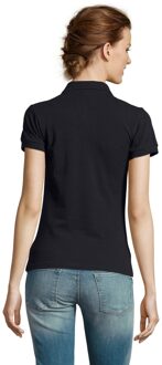 Sols Vrouwen/dames Mensen Pique Korte Mouw Katoenen Poloshirt (Marine) - maat S Navy