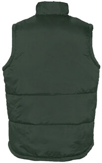 Sols Warm Unisex Gewatteerd Bodywarmer Jasje (Bosgroen) - maat