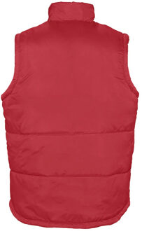 Sols Warm Unisex Gewatteerd Bodywarmer Jasje (Rood) - maat