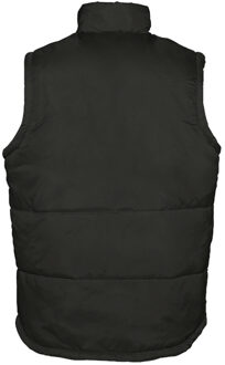 Sols Warm Unisex Gewatteerd Bodywarmer Jasje (Zwart) - 2XL