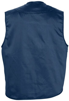 Sols Wild Unisex Full Zip Waistcoat Bodywarmer Jacket (Marine) Navy