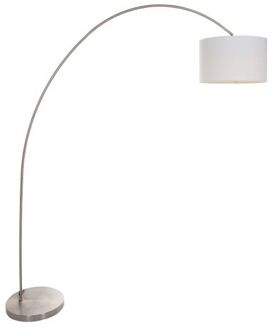 Solva Vloerlamp Staal Wit