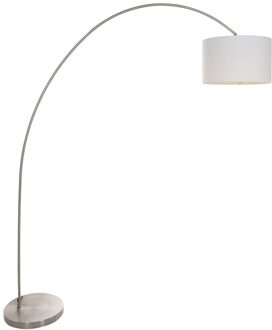 Solva Vloerlamp Staal Wit