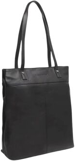 Solvia shopper black Zwart
