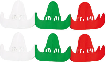 Sombrero feestslinger - 2x - Mexico/Mexicaans thema feest - papier - 300 cm - versieringen