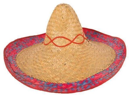 Sombrero Mexico Gekleurde Rand Multikleur - Print