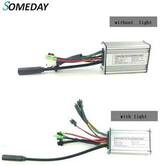 SOMEDAY 36V/48V 15A KT standard Squarewave Controller 6 Mosfets Light Function for brushless 250W/350W Motor wheel
