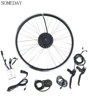 SOMEDAY Electric Bicycle 24V 250W Conversion Kit front hub Motor 16-28/29 inch 700c wheel with LED900S Display E-bike Kit